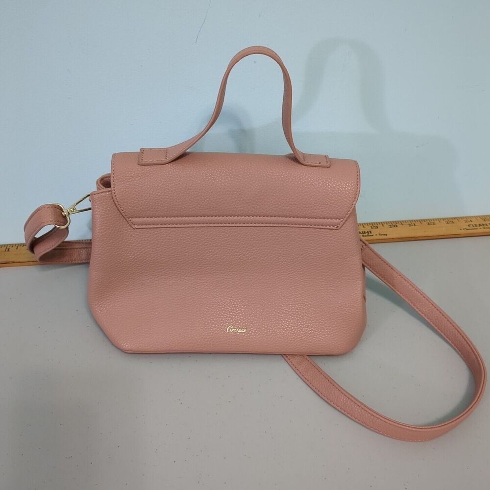 CROSSI/LIKE DREAMS Eva double bowtie vegan leather top handle crossbody … - Picture 2 of 3